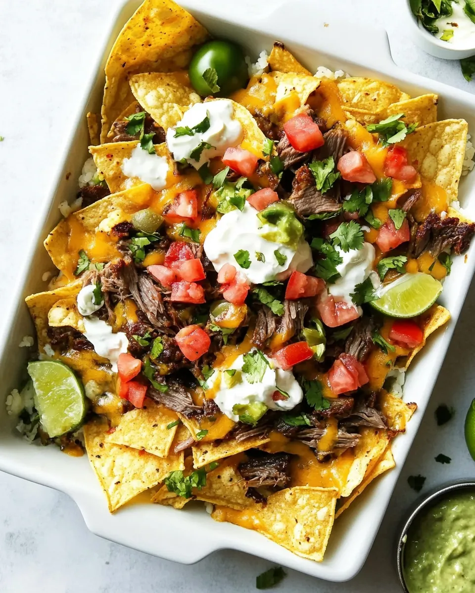 Delicious Easy Carne Asada Nachos recipe photo