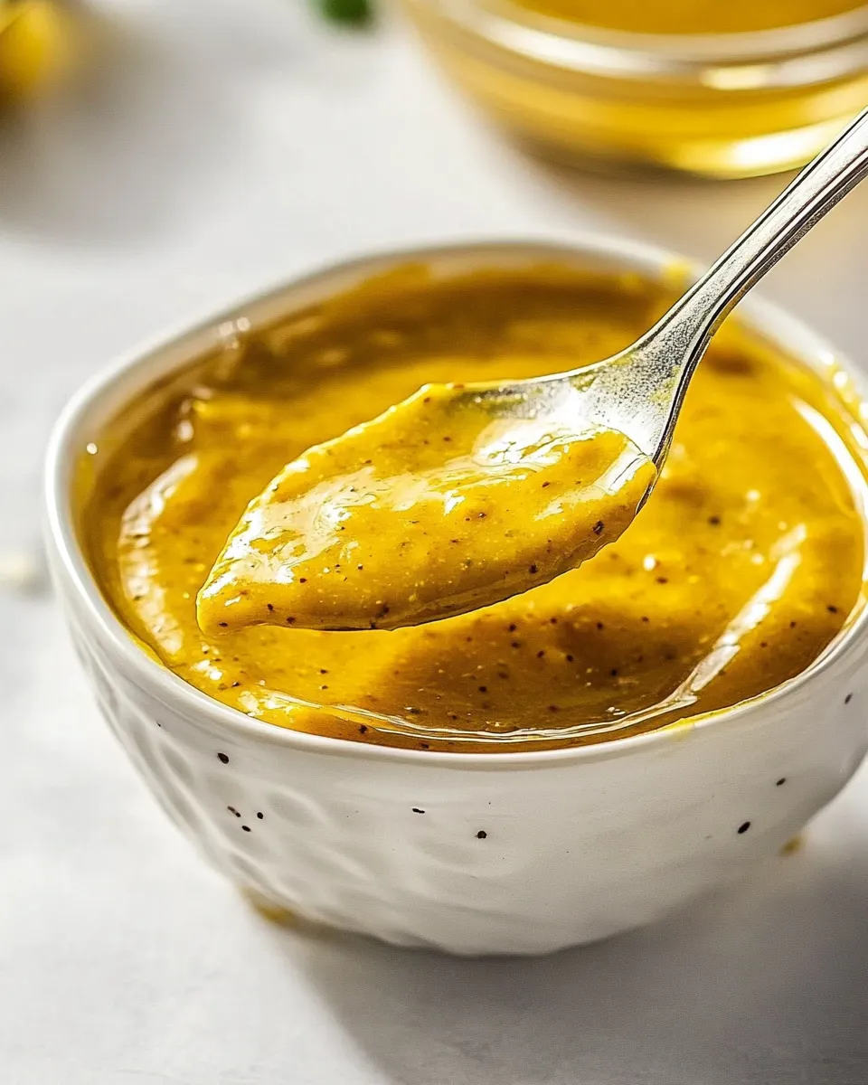 Quick Easy Copycat McDonalds Hot Mustard Sauce dish photo