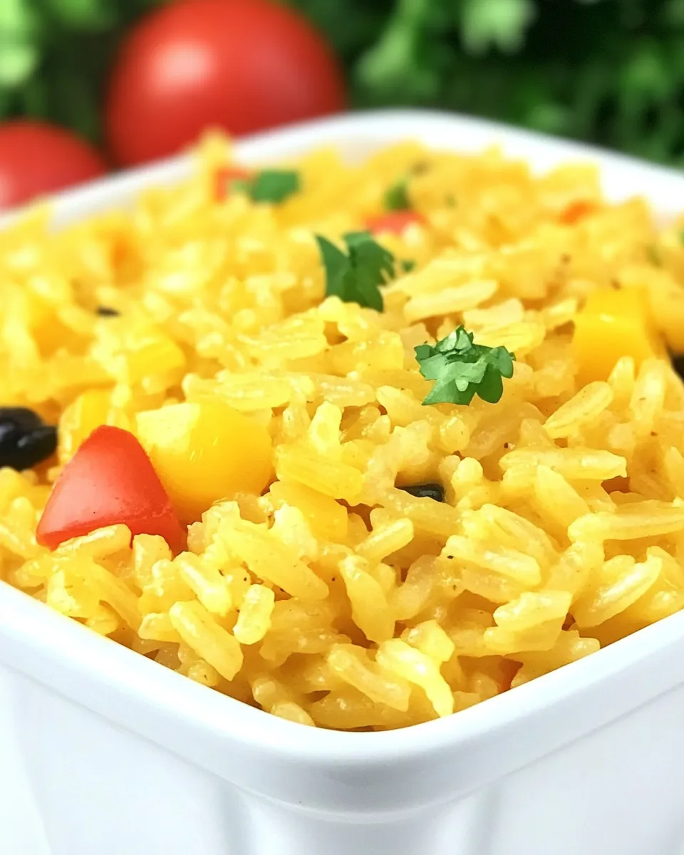 Delicious Easy Fiesta Rice (Only 4 Ingredients) food shot