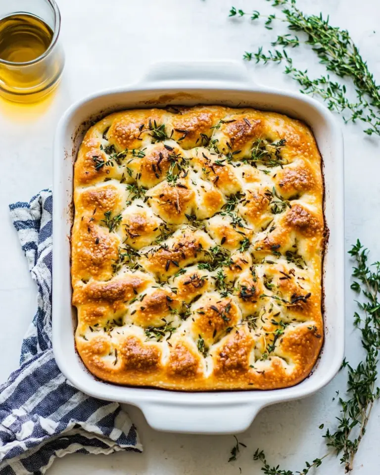 Homemade Easy Focaccia Recipe photo