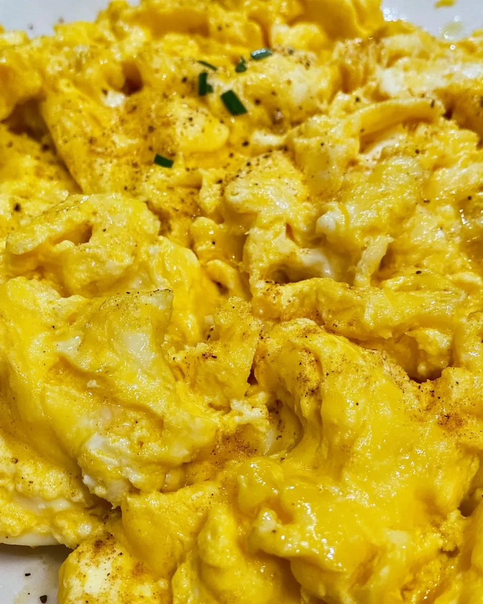 Quick Easy Griddled Scrambled Eggs (Large Batch on Flatrock) dish photo