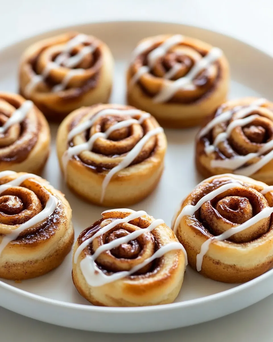 Homemade Easy Mini Cinnamon Rolls recipe photo