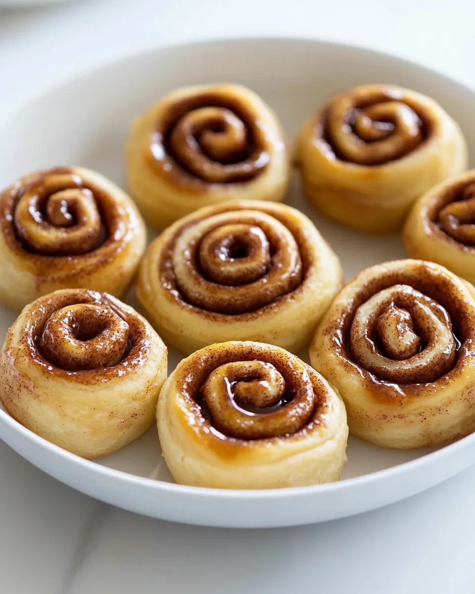 Delicious Easy Mini Cinnamon Rolls dish photo