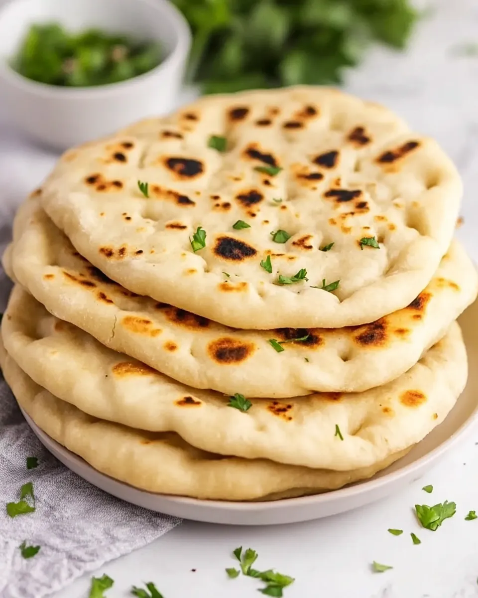 Delicious Easy Naan Bread dish photo