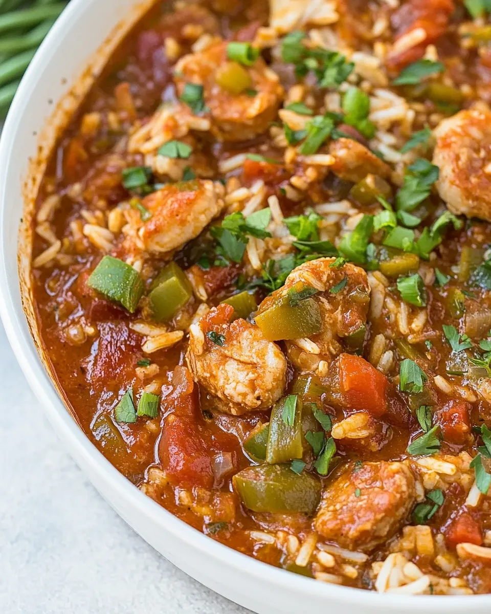 Homemade Easy One-Pot Jambalaya photo