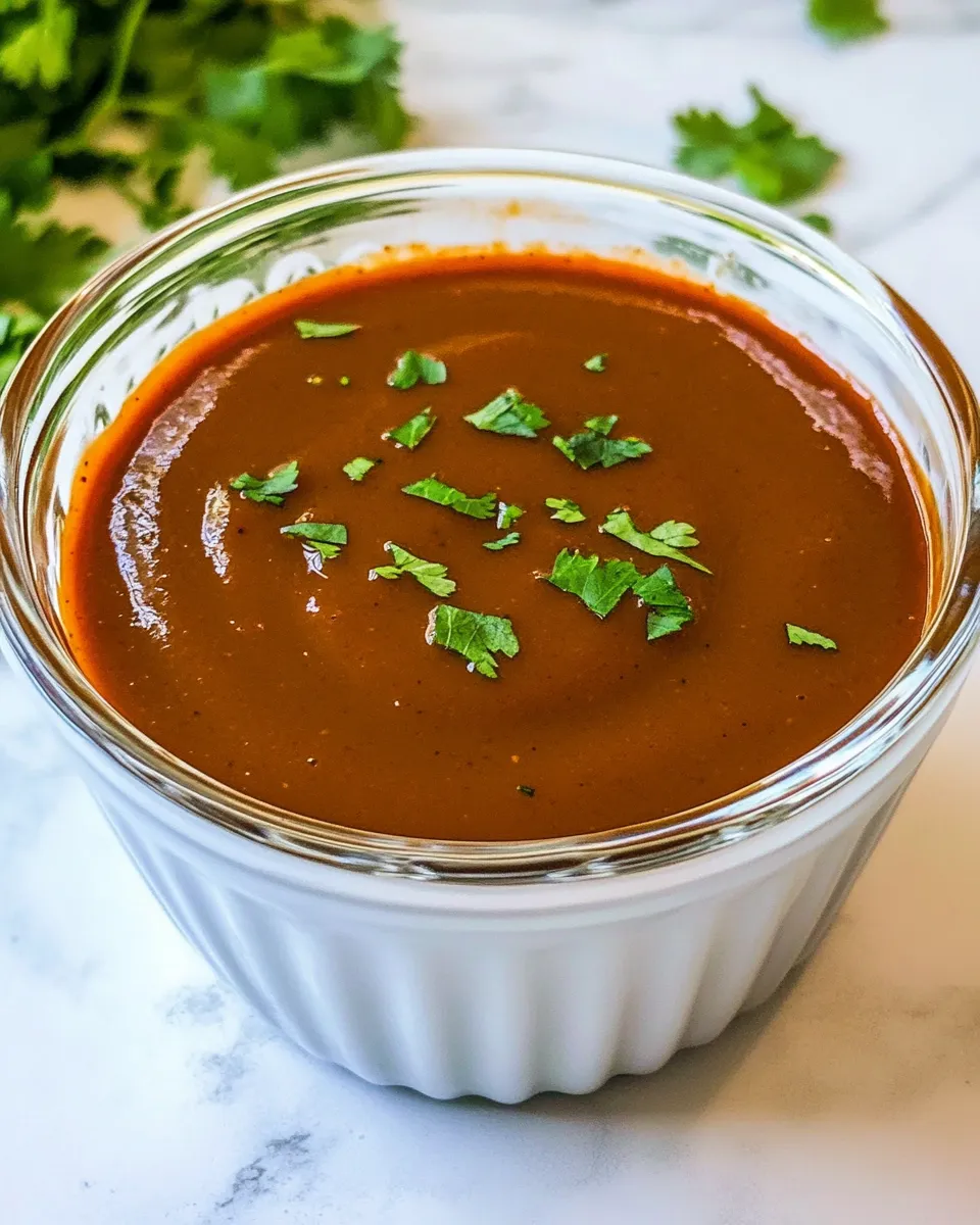 Homemade Easy Red Enchilada Sauce photo