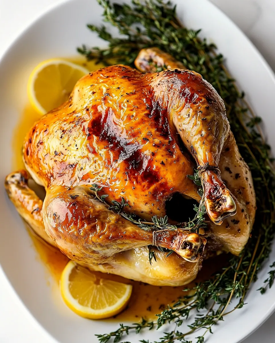 Quick Easy Roast Chicken (Lemon & Herb) image