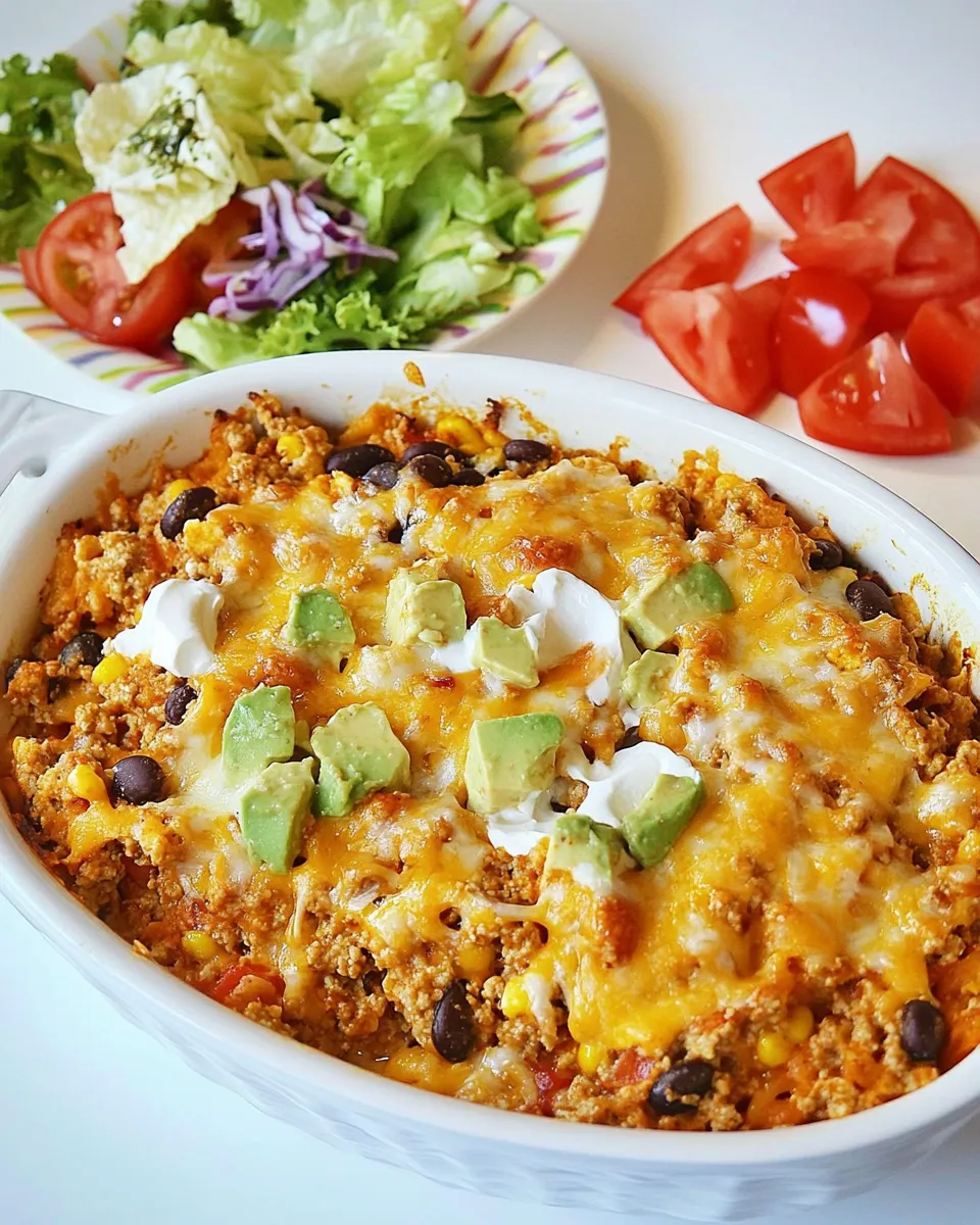 Homemade Easy Taco Casserole photo