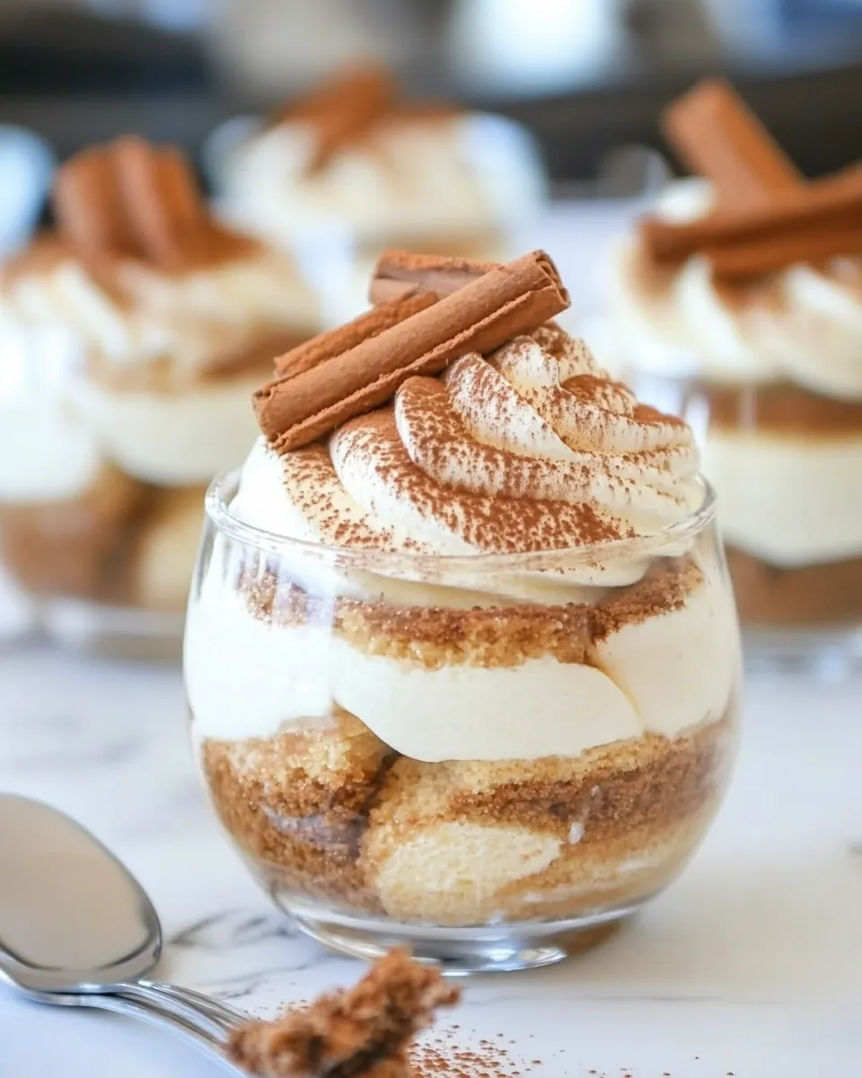 Delicious Easy Tiramisu Cups recipe photo
