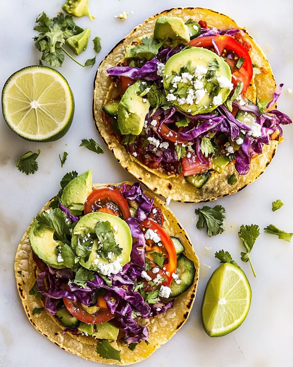 Quick Easy Tostadas food shot