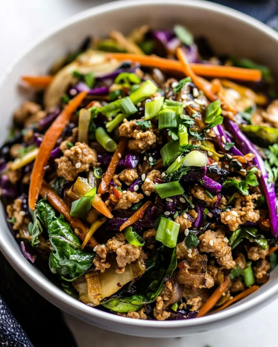 Easy Egg Roll in a Bowl Recipe recipe photo