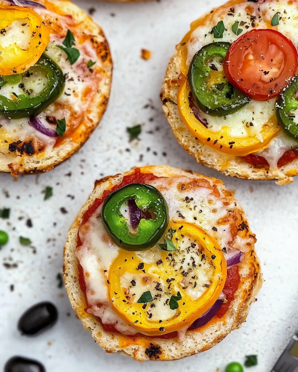 Easy English Muffin Pizza dish photo