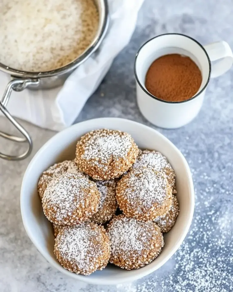 Homemade Espresso Amaretti Cookies photo