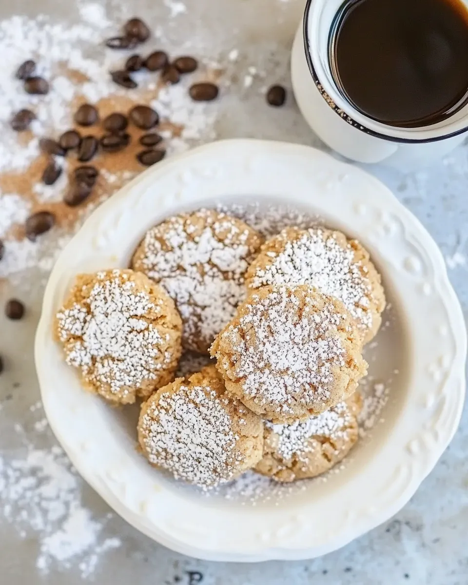 Classic Espresso Amaretti Cookies image
