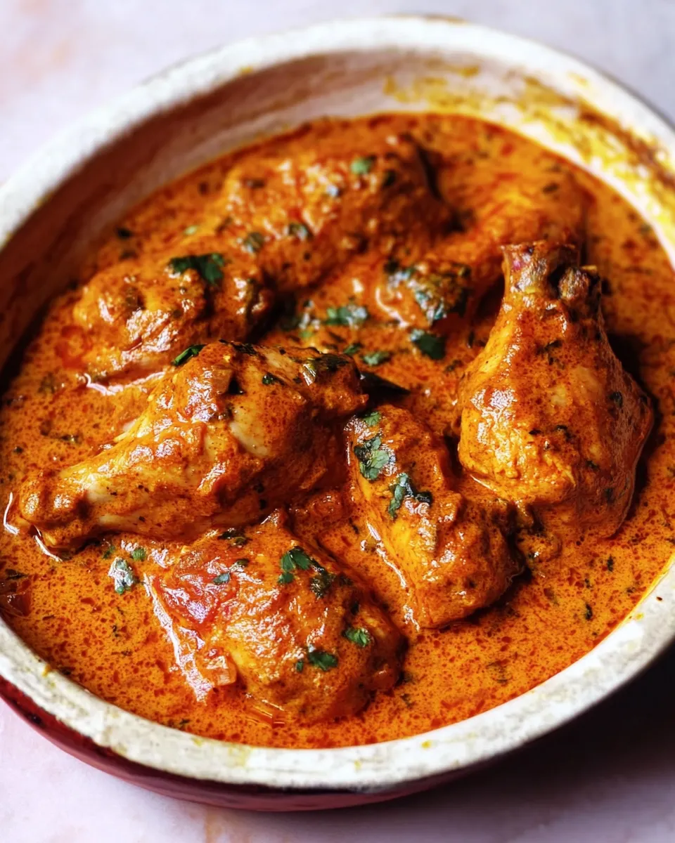 Classic Famous Butter Chicken Recipe (Murgh Makhani) image