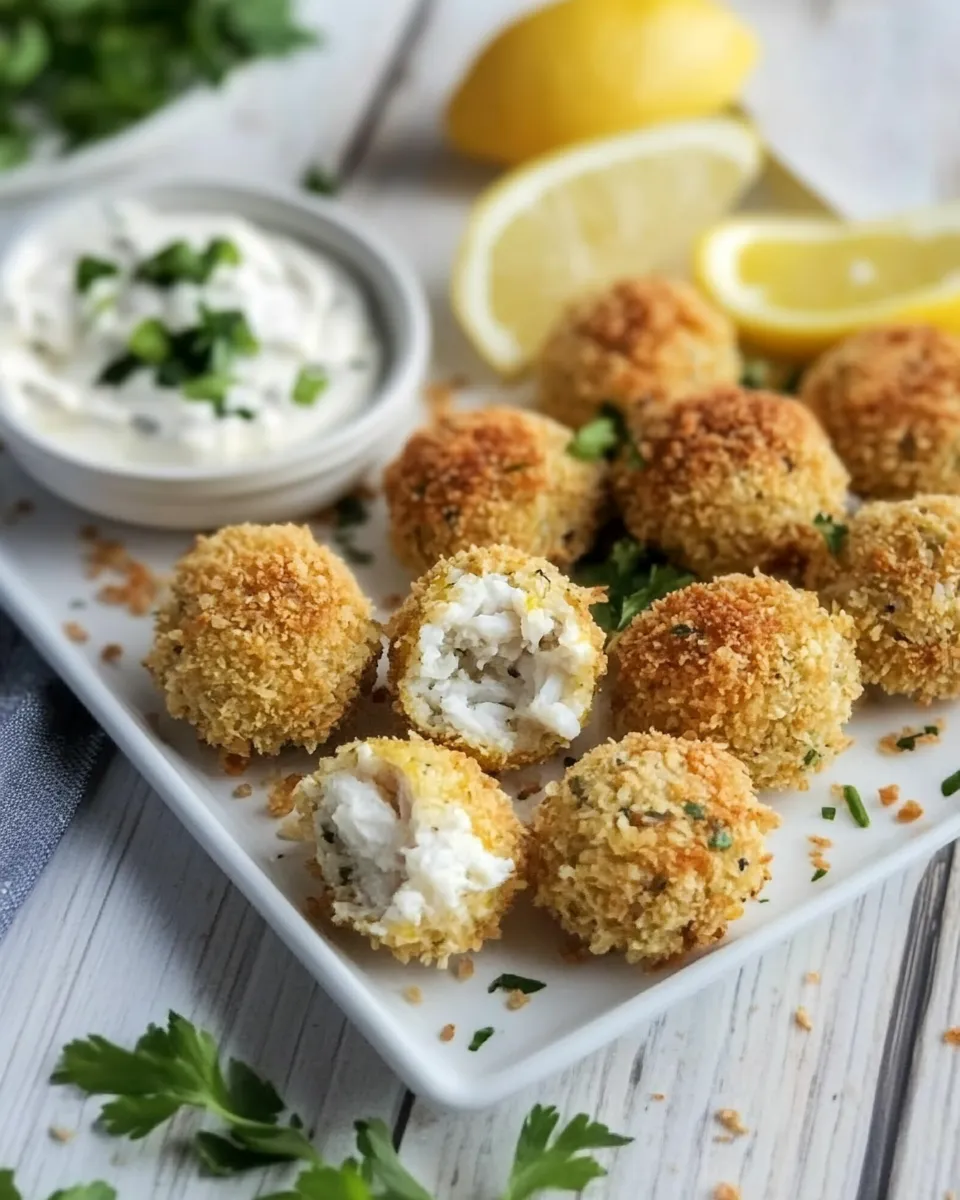 Easy Fish Croquettes food shot