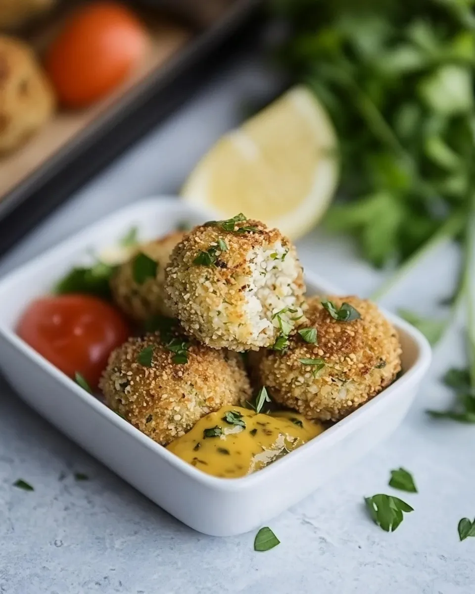 Delicious Fish Croquettes plate image