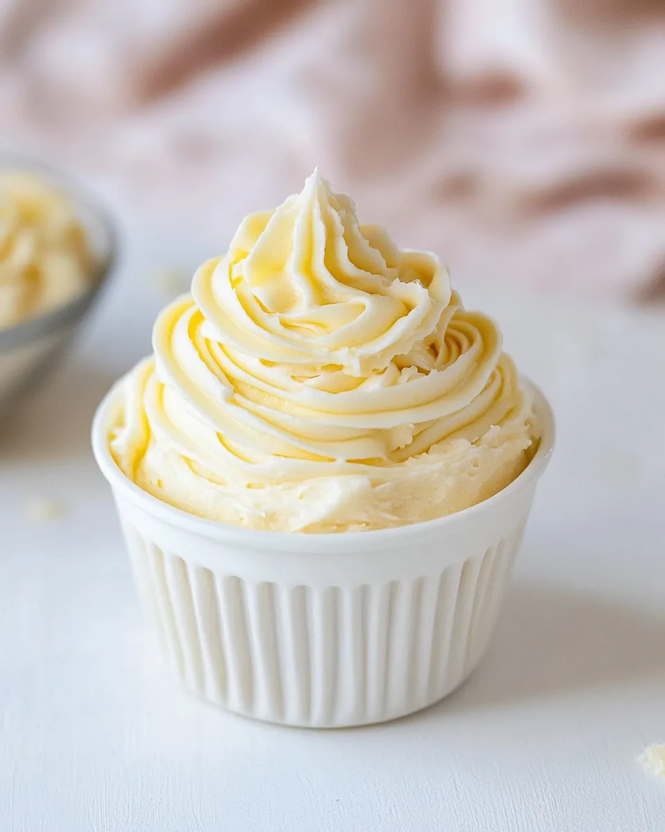 Homemade French Buttercream photo