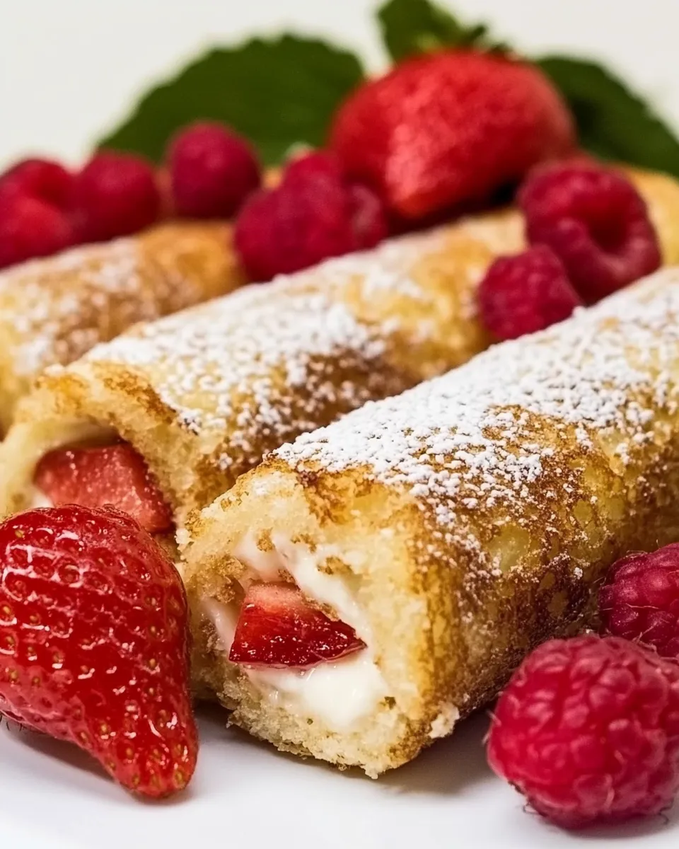 Homemade French Toast Roll Ups recipe photo