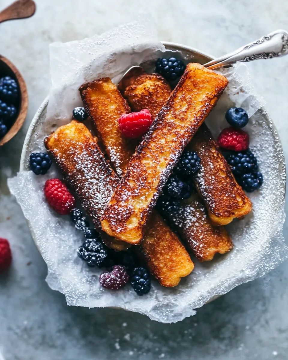 Classic French Toast Sticks Recipe image