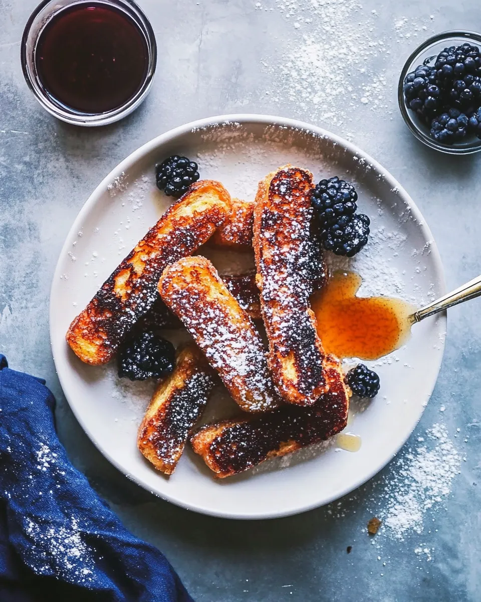 Easy French Toast Sticks Recipe recipe photo