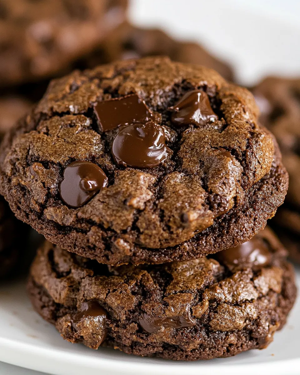 Delicious Fudgy Brownie Cookies recipe photo