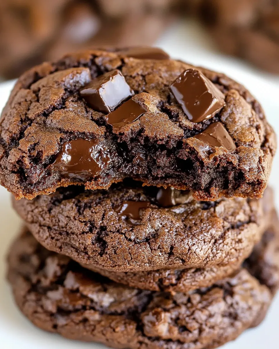 Classic Fudgy Brownie Cookies recipe image