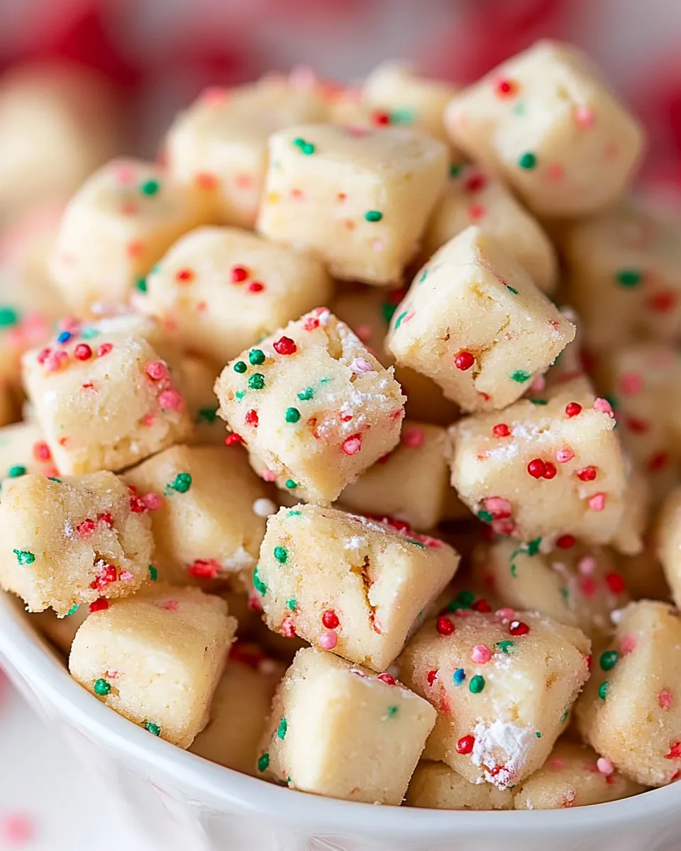 Classic Funfetti Shortbread Bites recipe image
