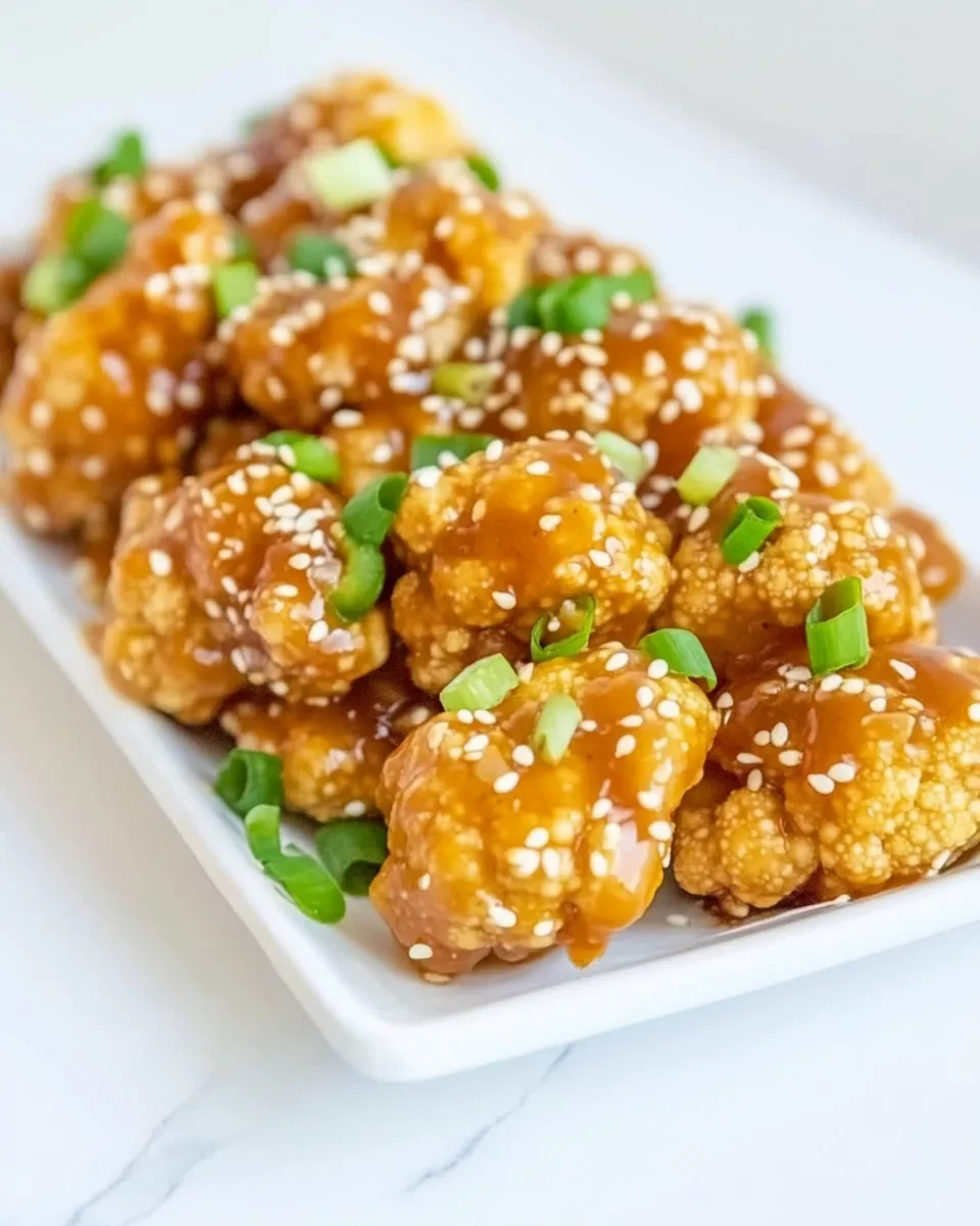 Classic General Tsos Cauliflower dish photo