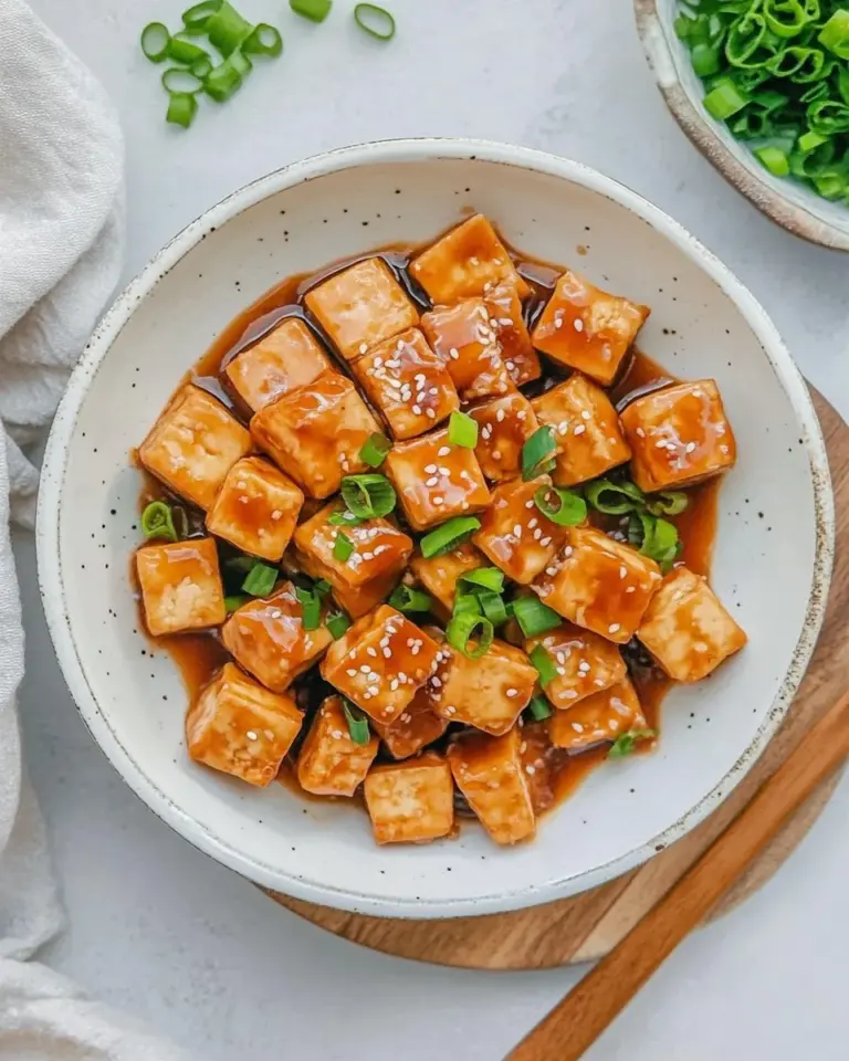 Homemade General Tsos Tofu Recipe photo