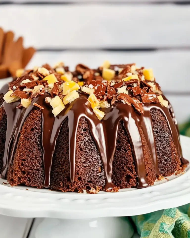 Homemade German Chocolate Bundt Cake recipe photo