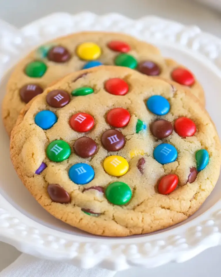 Homemade Giant M&M Cookies recipe photo
