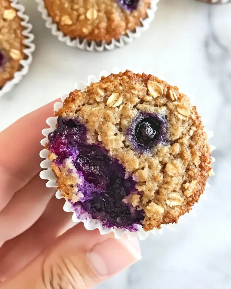 Homemade Gluten-Free, Dairy-Free, Blueberry Oatmeal Muffins photo