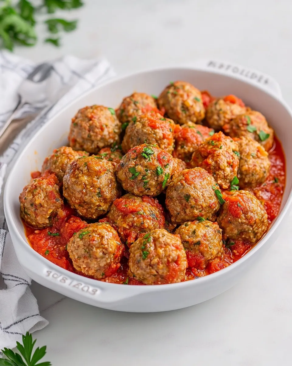 Classic Gluten-Free Meatballs dish photo