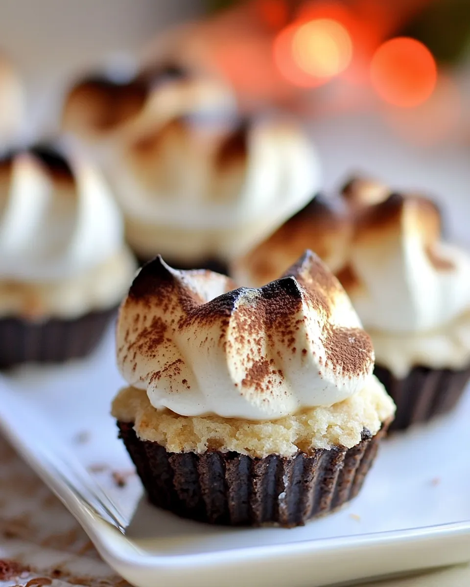 Homemade Gluten-Free Smores Tartlets photo