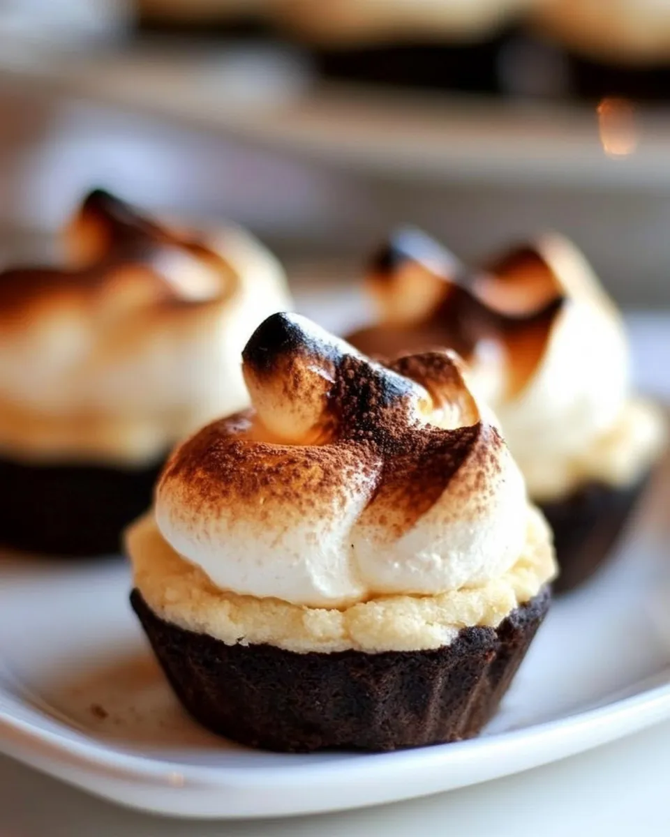 Classic Gluten-Free Smores Tartlets recipe image
