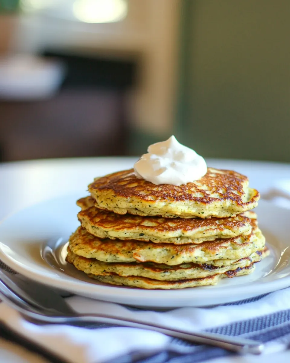 Easy Gluten-Free Zucchini Pancakes recipe photo