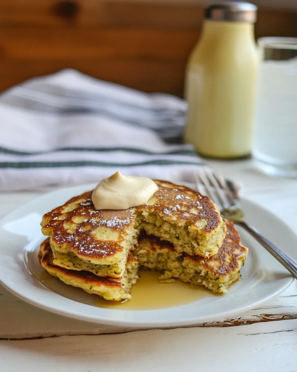 Delicious Gluten-Free Zucchini Pancakes dish photo