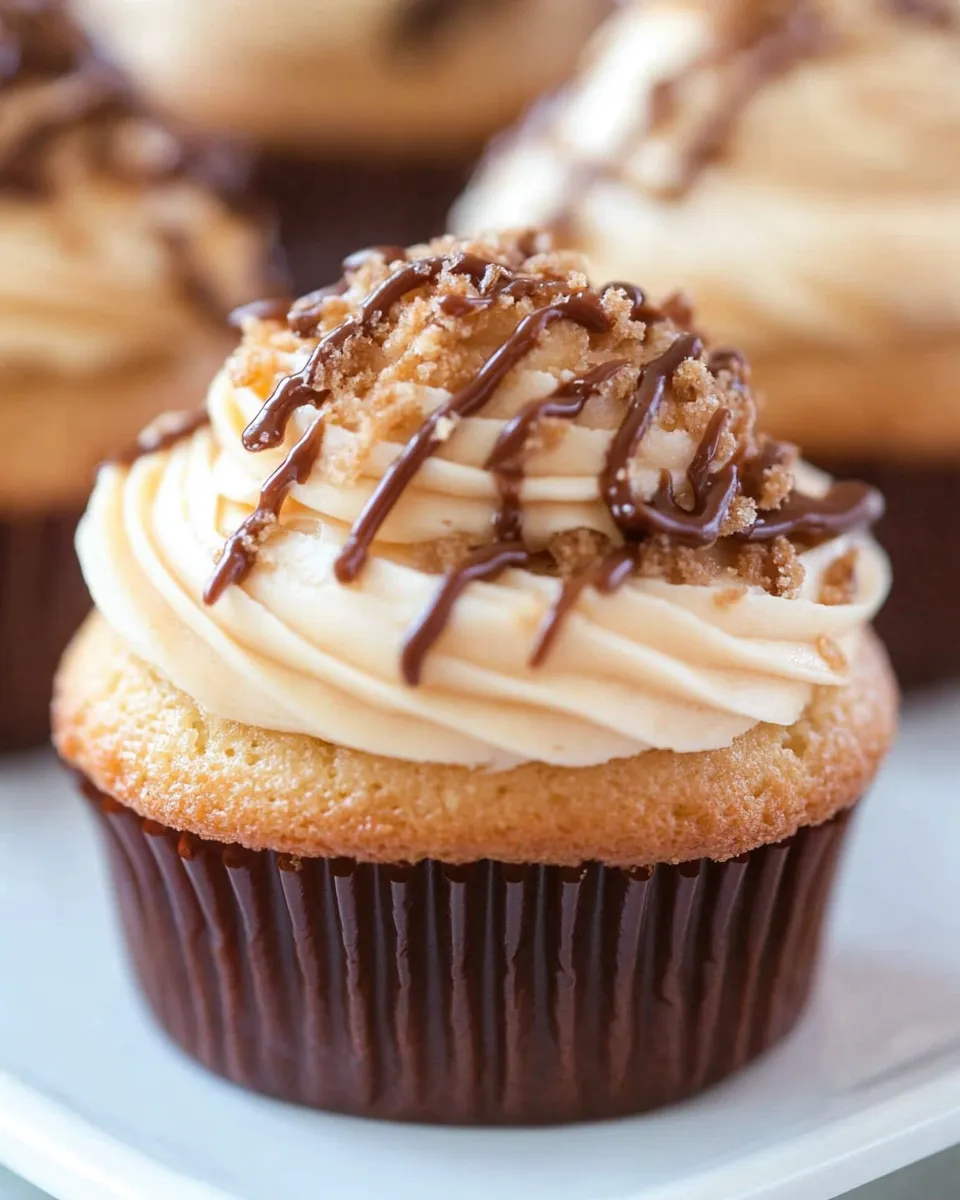 Classic Gluten Free Samoa Cupcakes recipe image
