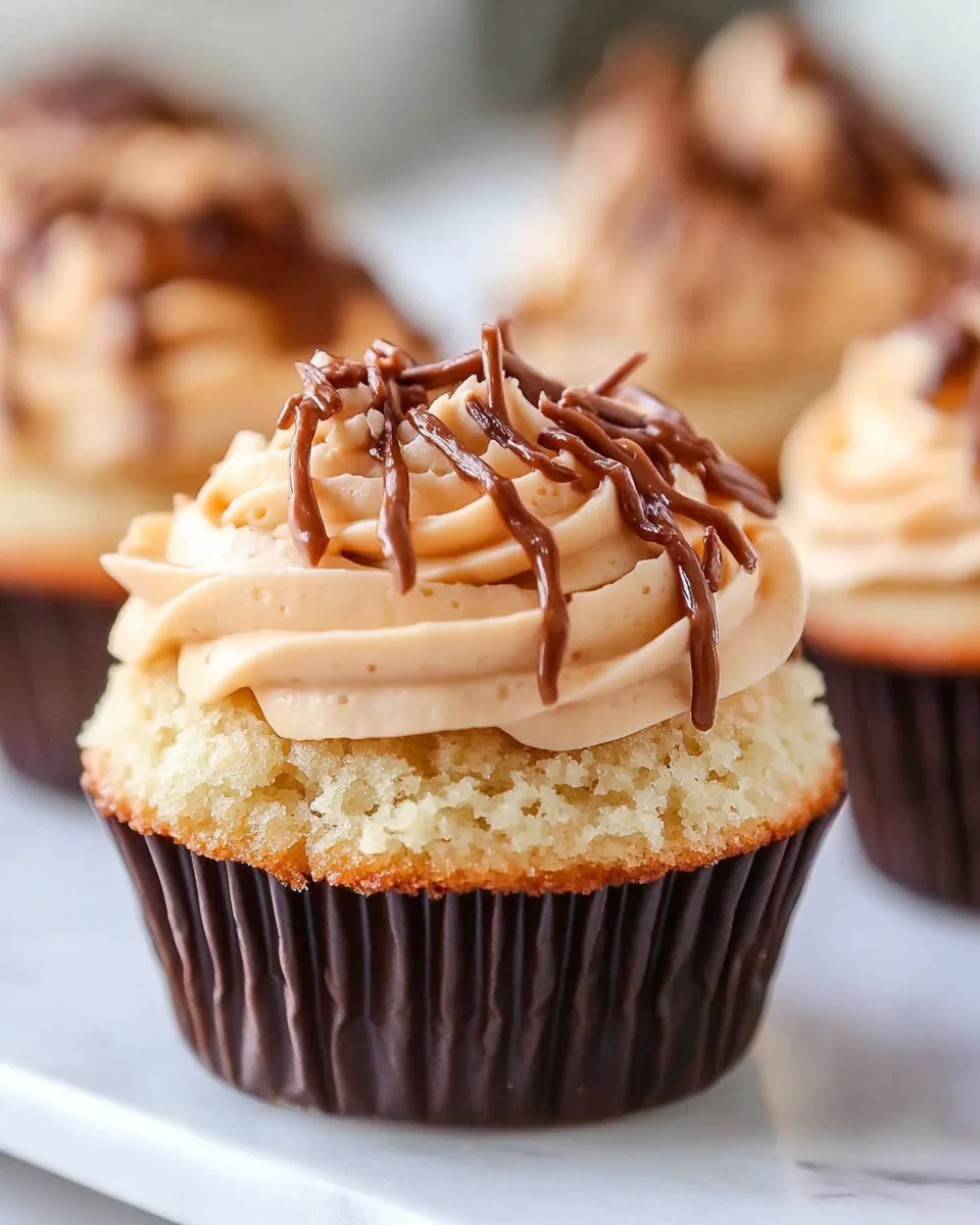 Easy Gluten Free Samoa Cupcakes dish photo