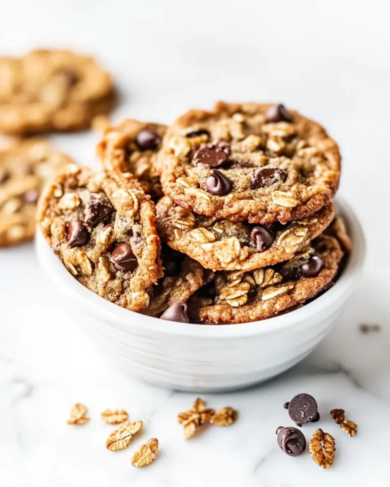 Homemade Granola Chocolate Chip Cookies photo