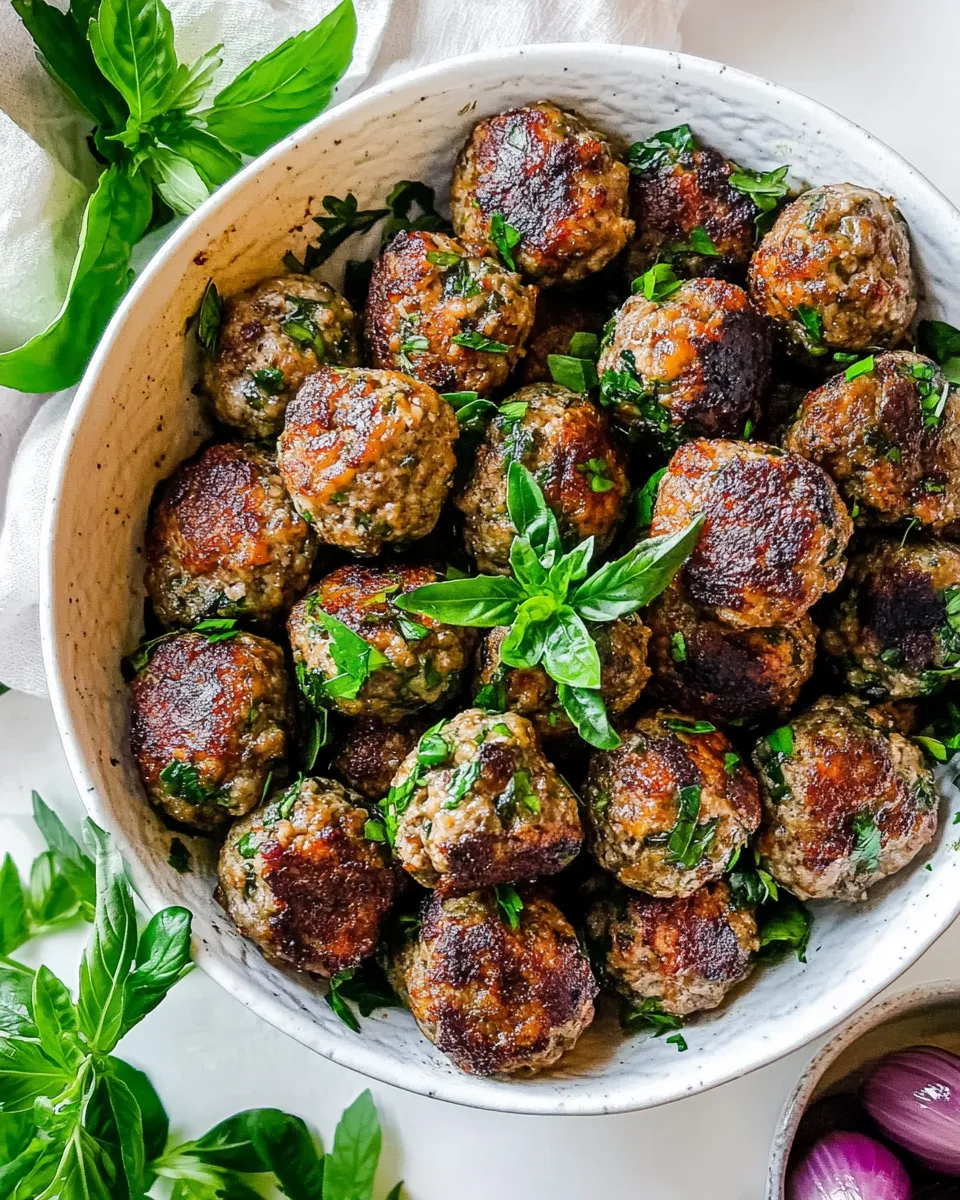 Classic Greek Meatballs dish photo