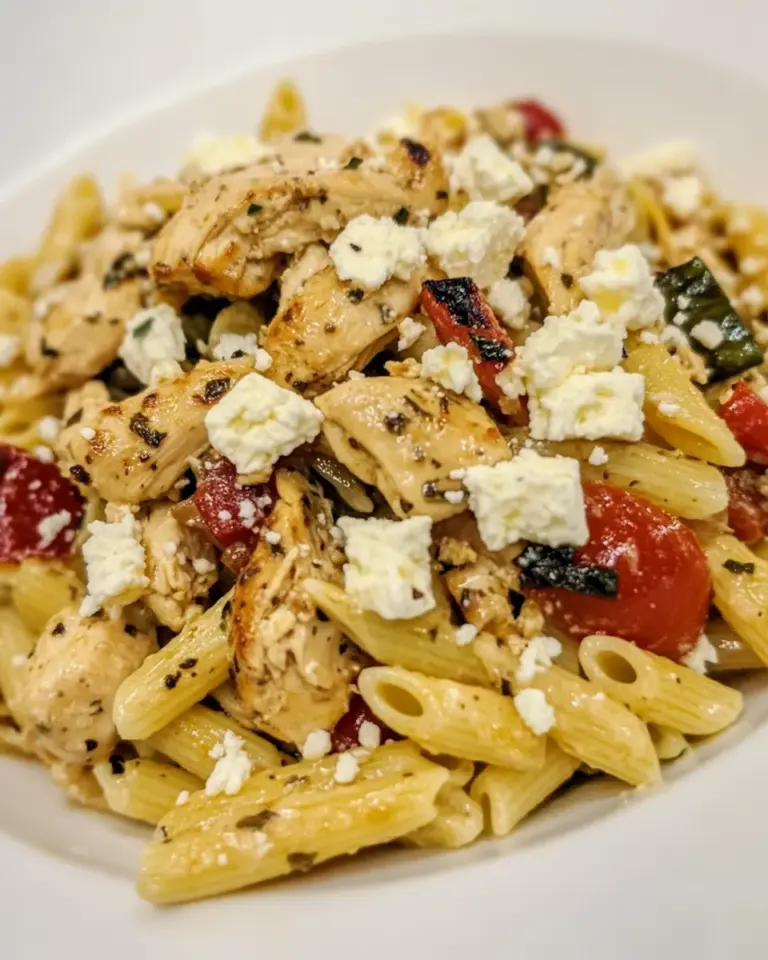 Homemade Greek Pasta with Chicken recipe photo