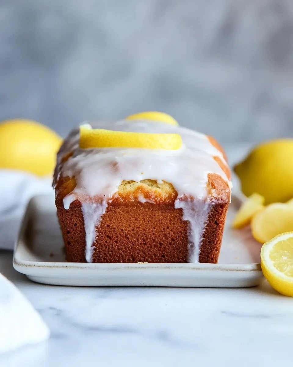 Delicious Greek Yogurt Lemon Loaf. image