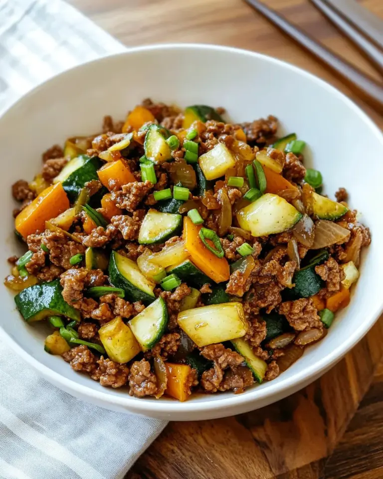 Homemade Ground Beef Stir Fry photo