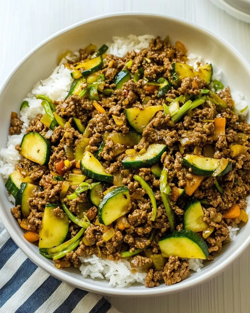 Easy Ground Beef Stir Fry recipe photo