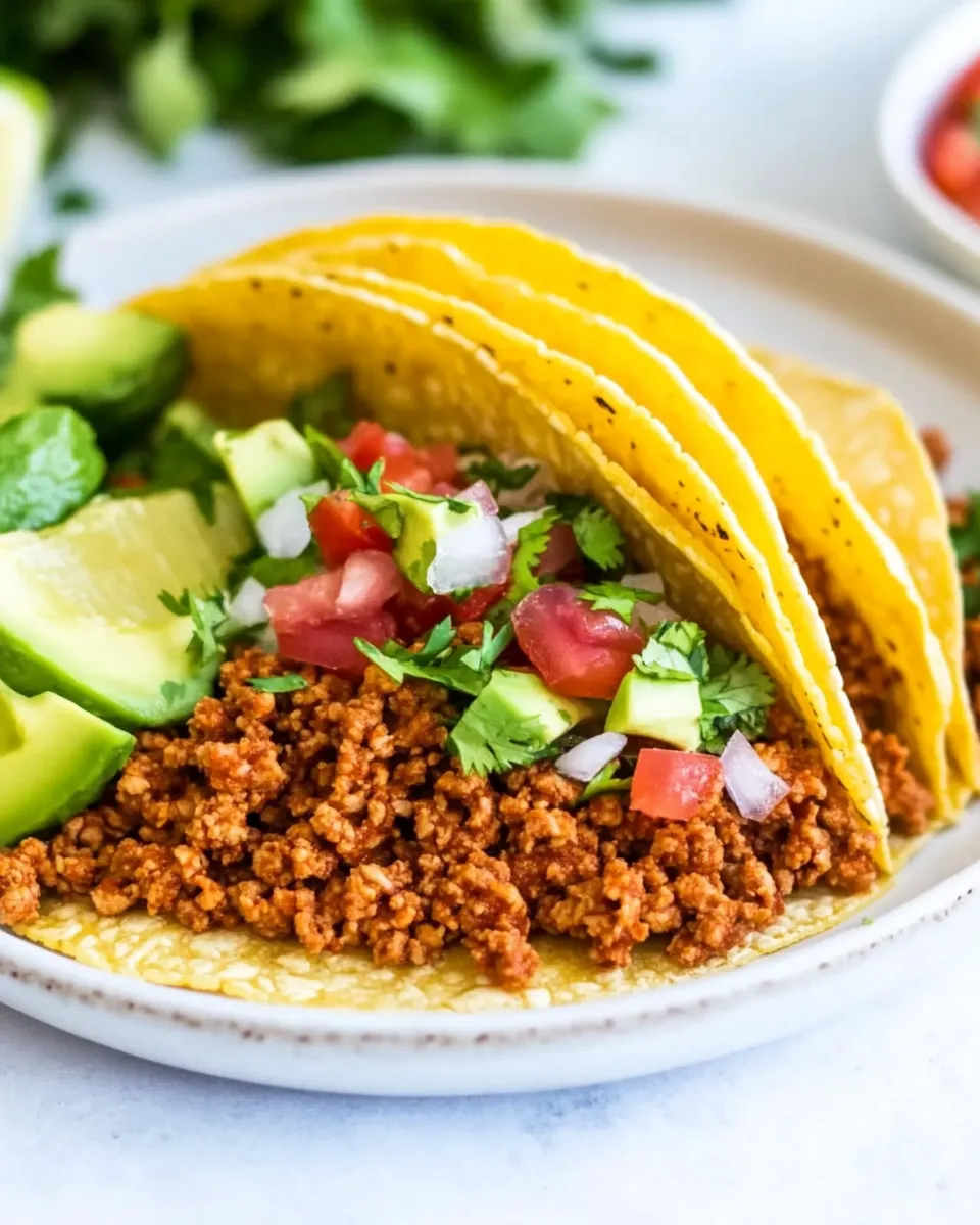 Classic Ground Turkey Tacos image