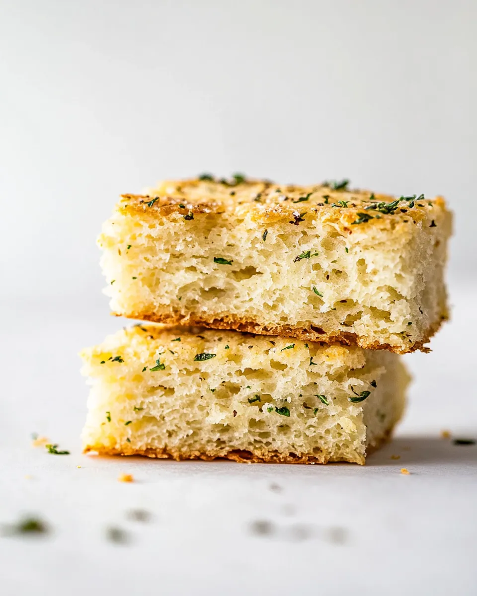 Homemade Gruyere Herb Slab Biscuits. recipe photo