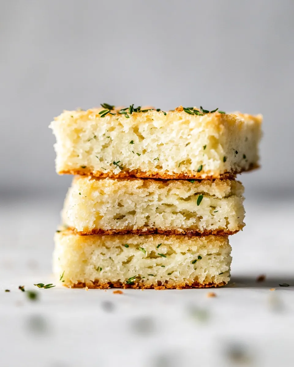Classic Gruyere Herb Slab Biscuits. dish photo