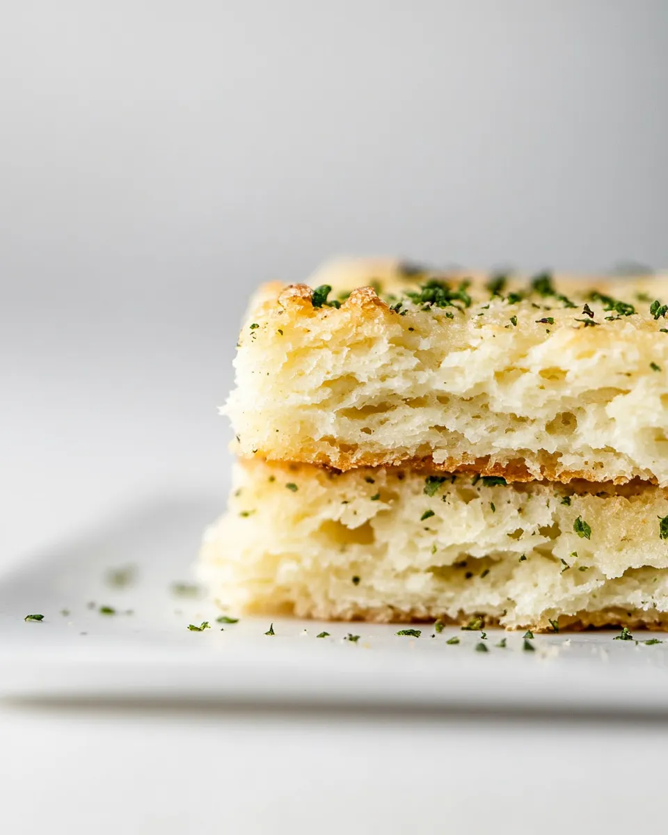 Delicious Gruyere Herb Slab Biscuits. picture